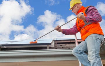 Bicker Gauntlet soft wash roof cleaning
